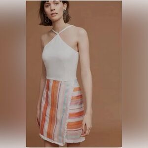 Anthropologie Hutch Kalyn Halter Dress